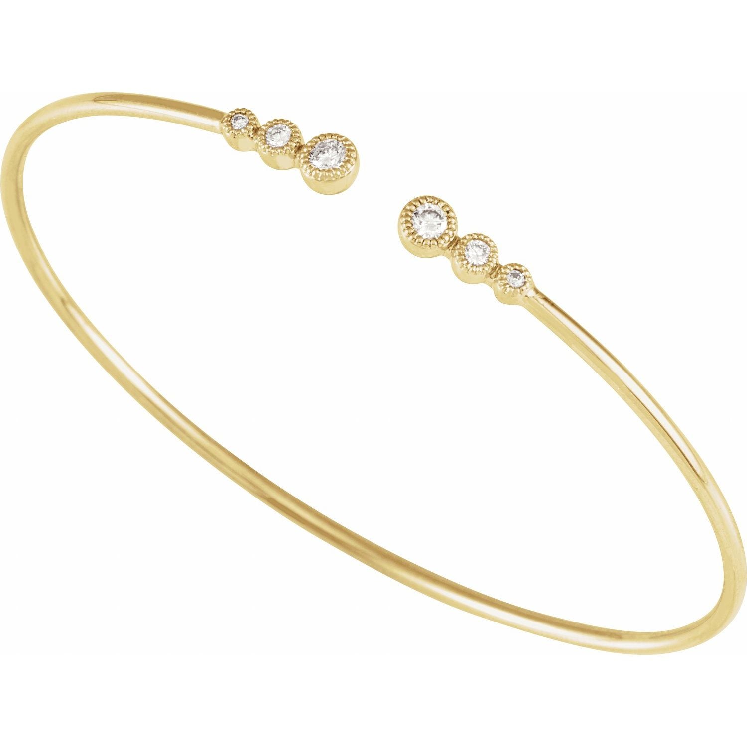 Diamond Accented Cuff