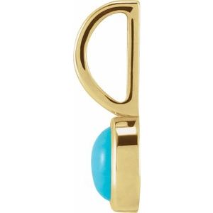 Natural Turquoise Charm/Pendant