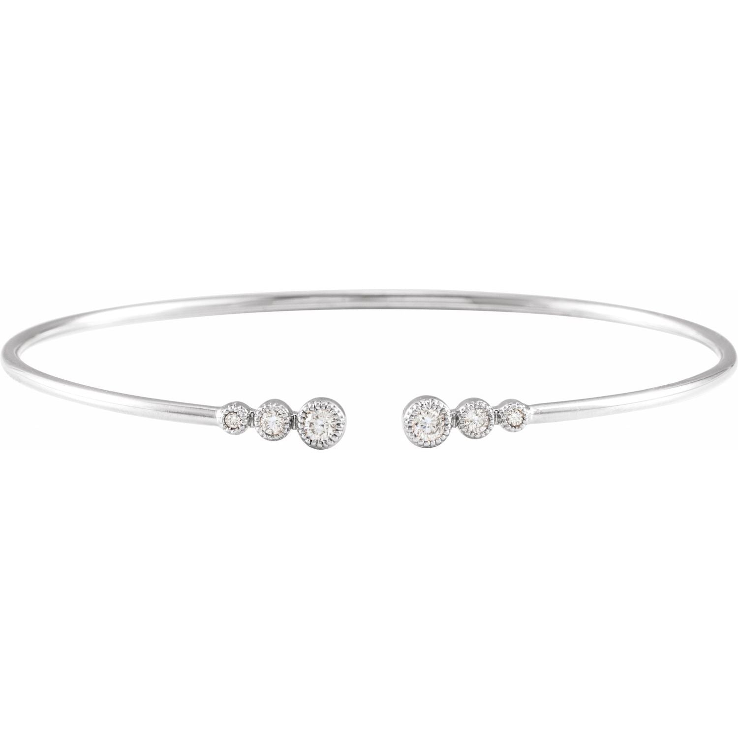 Diamond Accented Cuff