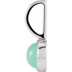 Natural Chrysoprase Charm/Pendant
