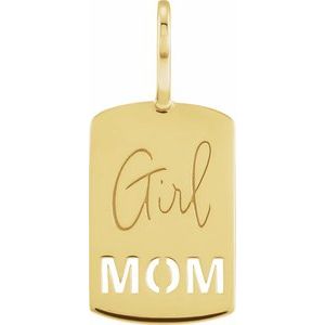 Girl Mom Charm/Pendant