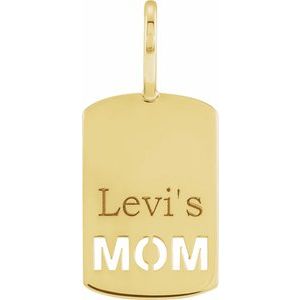 Engravable Mom Charm/Pendant