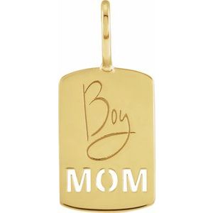 Boy Mom Charm/Pendant