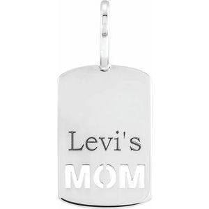 Engravable Mom Charm/Pendant