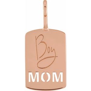 Boy Mom Charm/Pendant