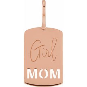 Girl Mom Charm/Pendant