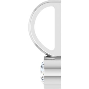 1/6 CTW Natural Diamond Charm/Pendant
