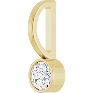 1/6 CTW Natural Diamond Charm/Pendant