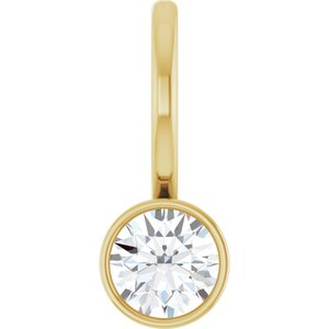 1/5 CTW Natural Diamond Charm/Pendant