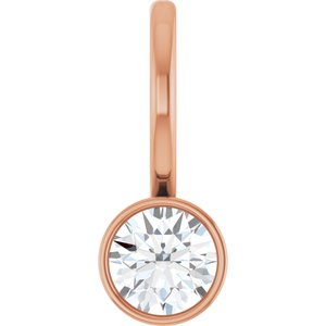 1/5 CTW Natural Diamond Charm/Pendant