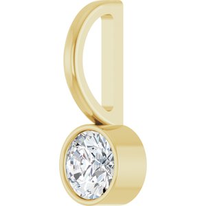 1/5 CTW Natural Diamond Charm/Pendant