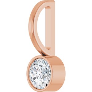 1/5 CTW Natural Diamond Charm/Pendant