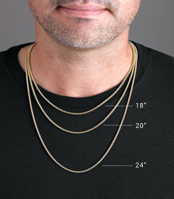 Necklace sizes