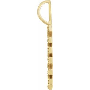 1/10 CTW Natural Diamond Mama Charm/Pendant