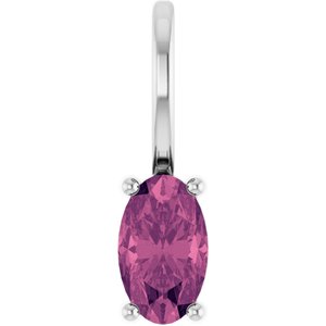 5x3 mm Natural Pink Tourmaline Charm/Pendant