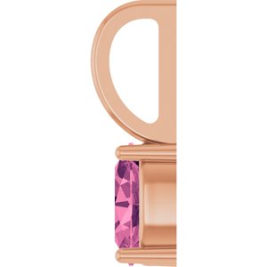 5x3 mm Natural Pink Tourmaline Charm/Pendant