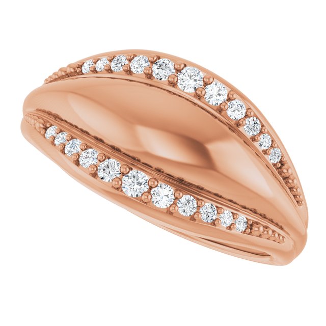 14K Yellow 1/5 CTW Natural Diamond Ring
