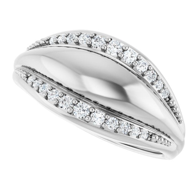 14K Yellow 1/5 CTW Natural Diamond Ring