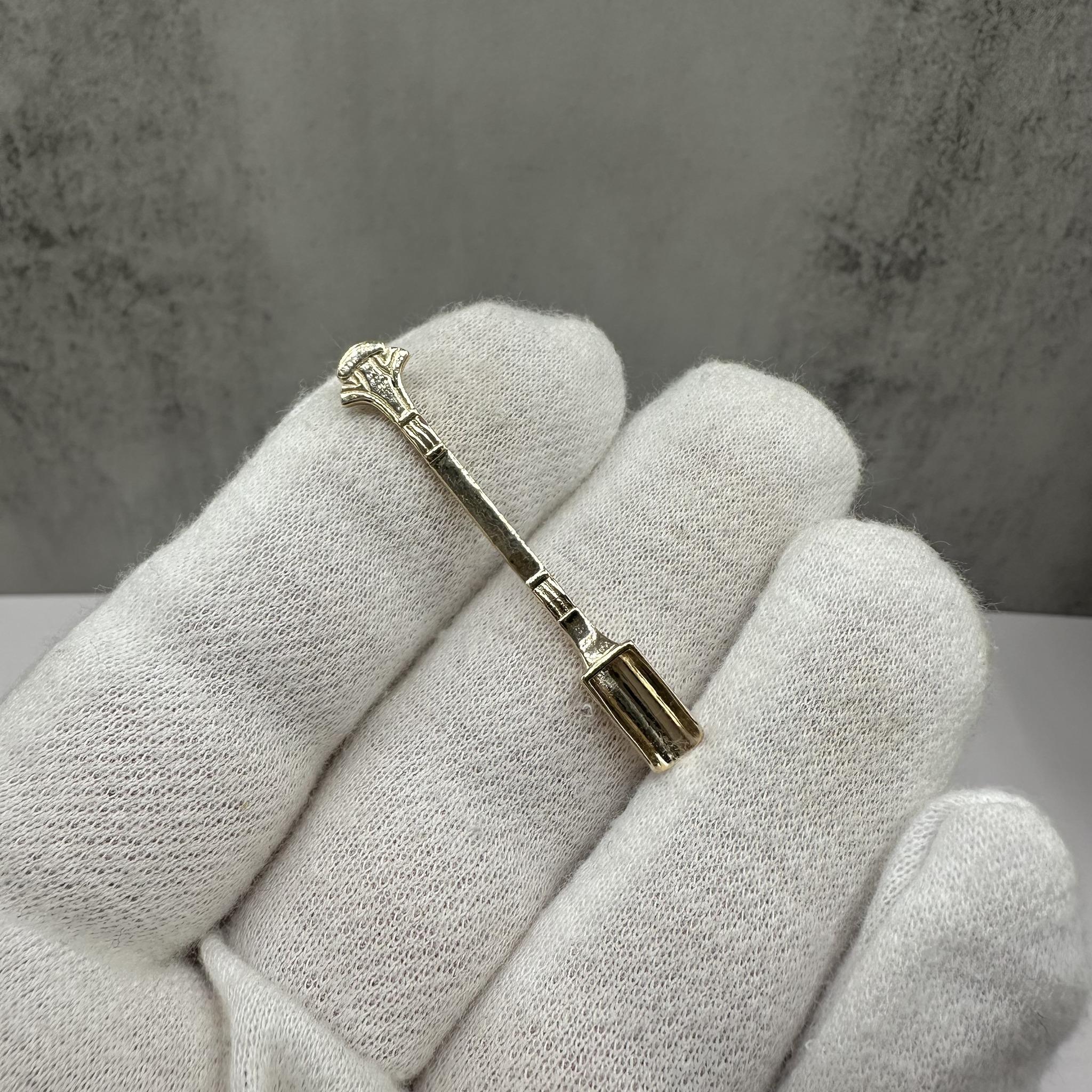 14kt Solid Yellow Gold Spoon – 2.7g, New
