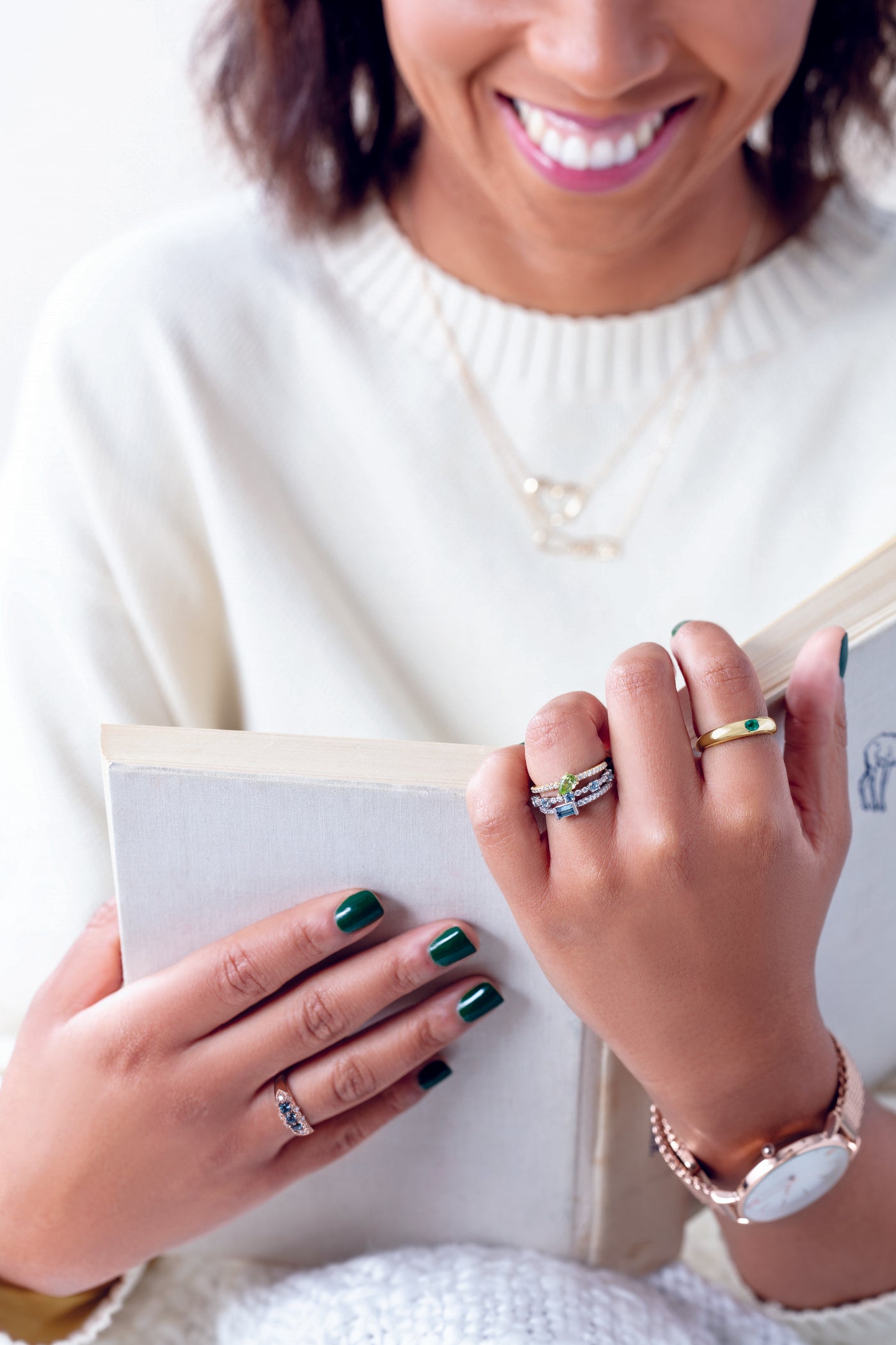 Oval Petite Dome Ring