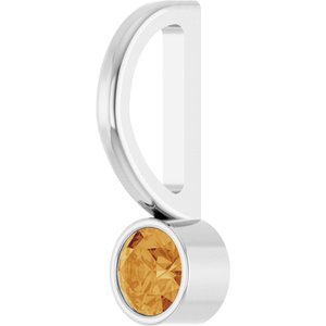 Natural Citrine Charm/Pendant