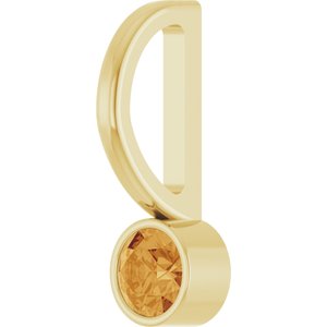 Natural Citrine Charm/Pendant