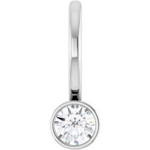1/10 CT Natural Diamond Charm/Pendant