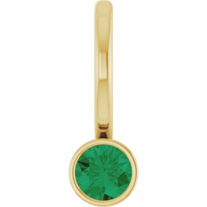 Natural Emerald Charm/Pendant