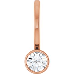 1/10 CT Natural Diamond Charm/Pendant