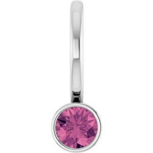 Natural Pink Tourmaline Charm/Pendant