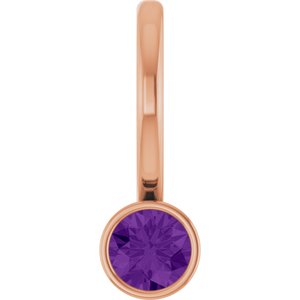 Natural Amethyst Charm/Pendant