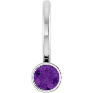 Natural Amethyst Charm/Pendant