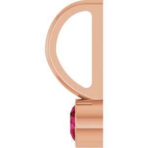 Lab-Grown Ruby Charm/Pendant