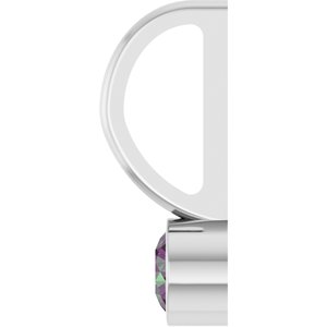Lab-Grown Alexandrite Charm/Pendant