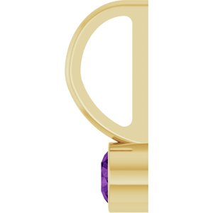 Natural Amethyst Charm/Pendant