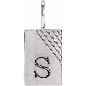 Engravable Dog Tag Charm/Pendant