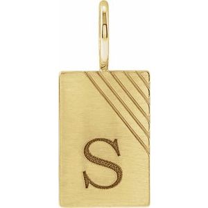 Engravable Dog Tag Charm/Pendant