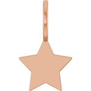 Engravable Star Charm/Pendant