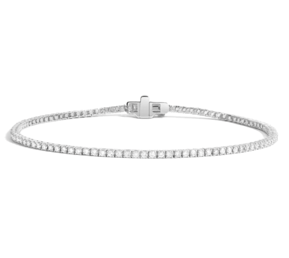 Dainty Diamond Tennis Bracelet