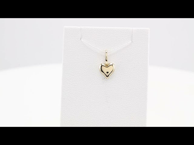 Puffed Heart Charm/Pendant