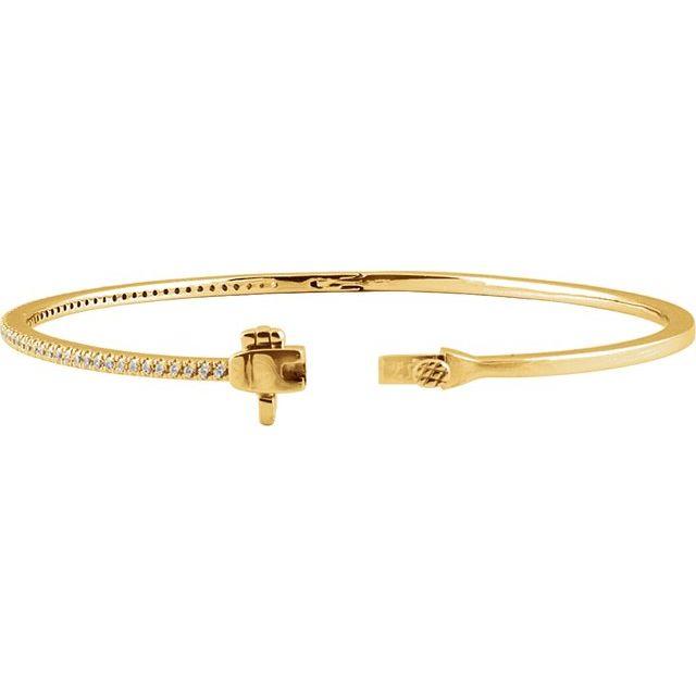 Diamond Bangle Bracelet