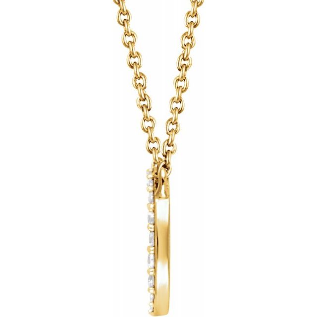 Diamond Cluster Necklace