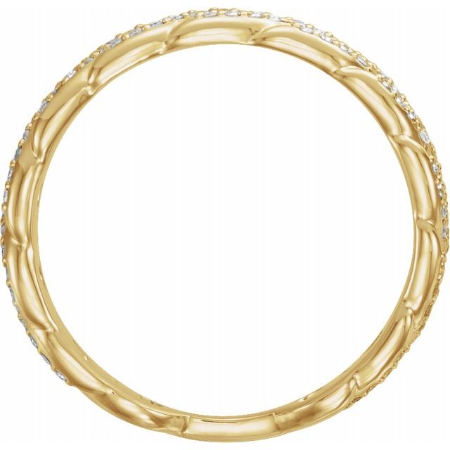 Diamond Chain Link Ring