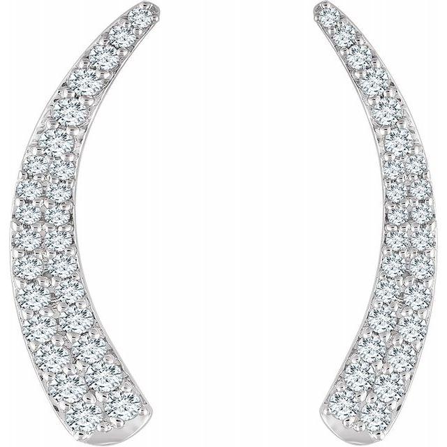 Diamond Ear Climbers