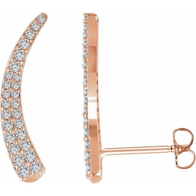 Diamond Ear Climbers