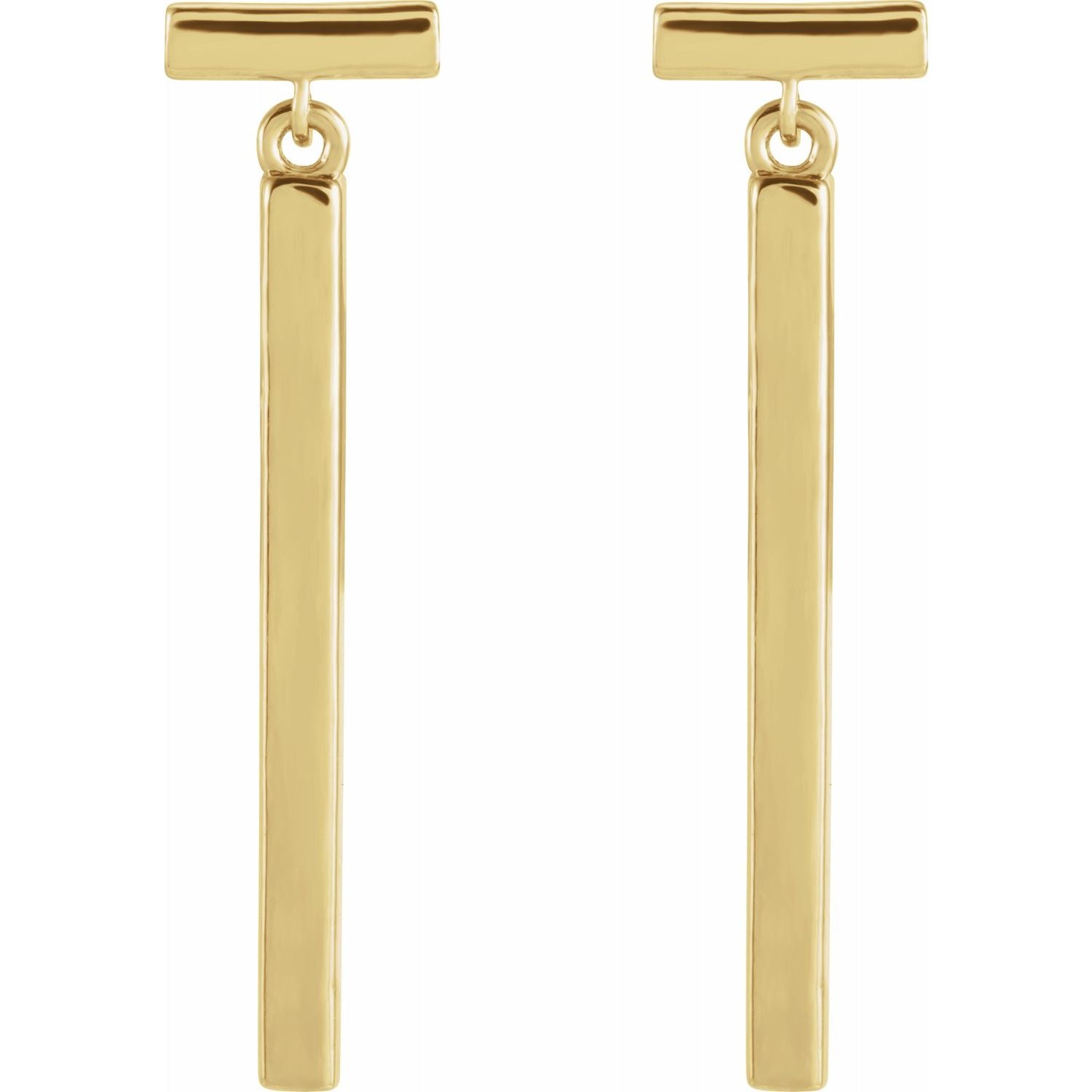 Articulated Bar Earrings