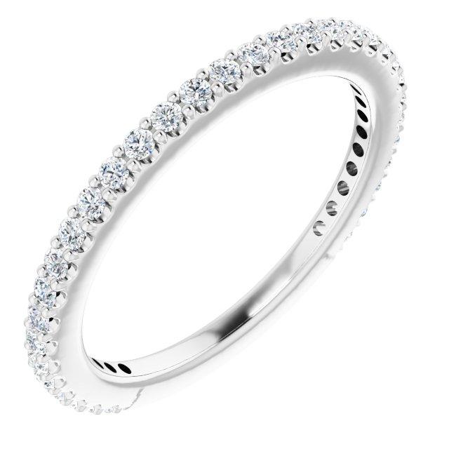 Stackable Diamond Anniversary Band