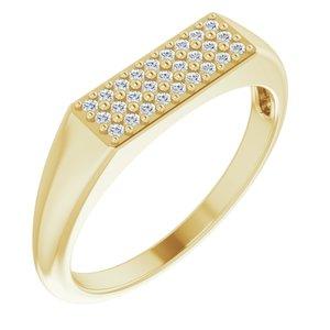 Pave Diamond Ring