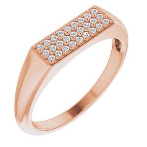 Pave Diamond Ring