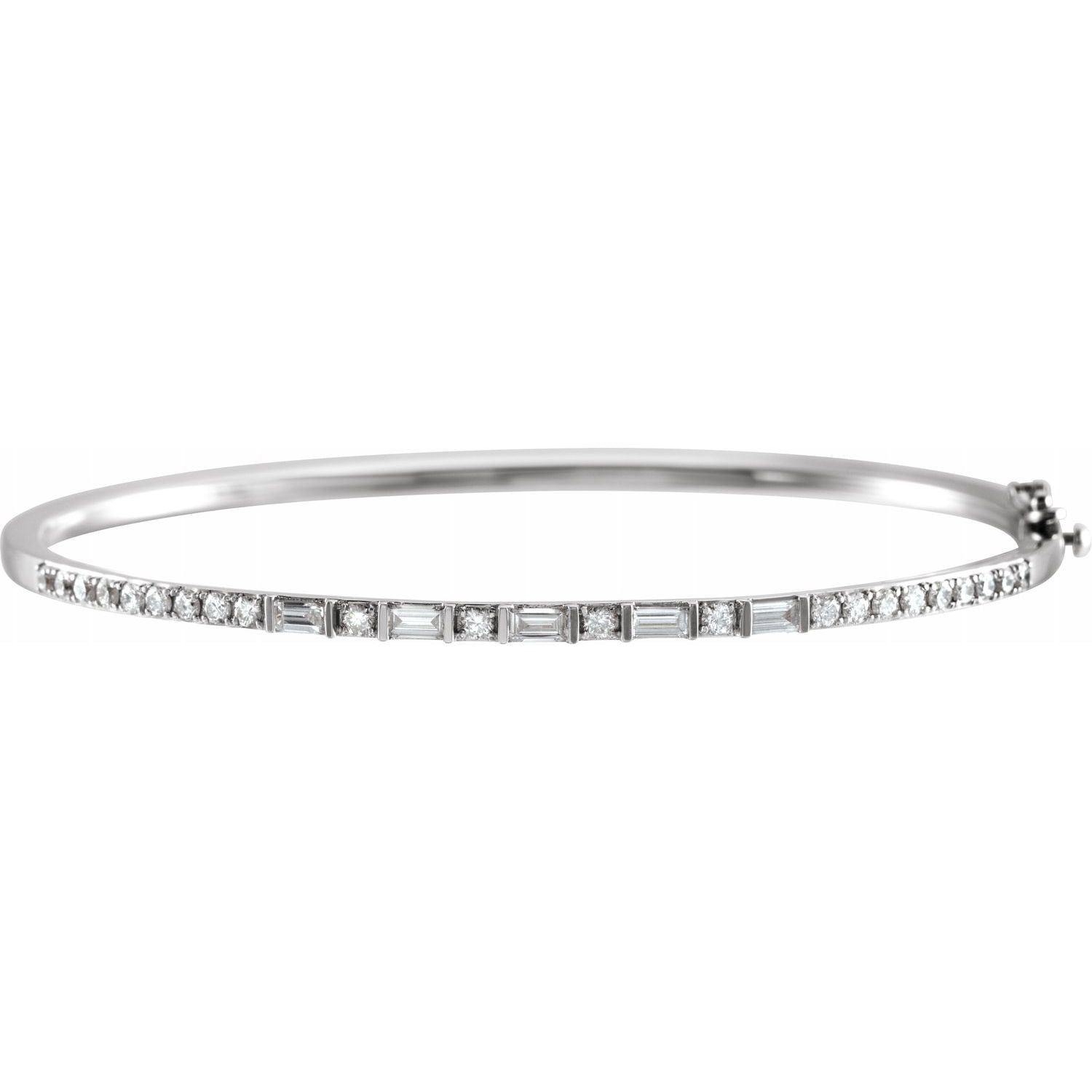 Multi Shape Bangle Bracelet